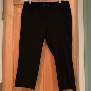 Black Capri dress pants